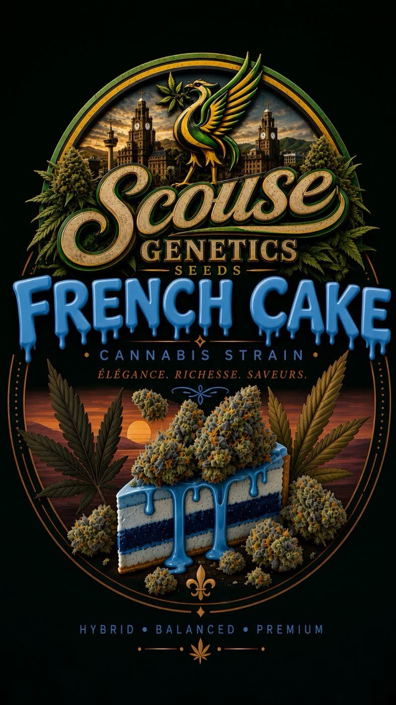 French Cake pack art