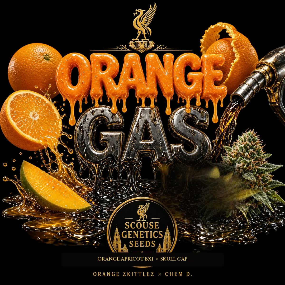 Orange Gas pack art